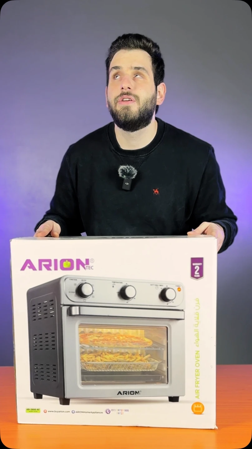 Screenshot of ARION’s existing collaboration with creator torkyy99 unboxing the AR-2800 AF